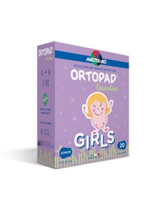 Ortopad Bamboo Junior Cotton Girls Occlusore Terapie Ortottiche 20 Pezzi